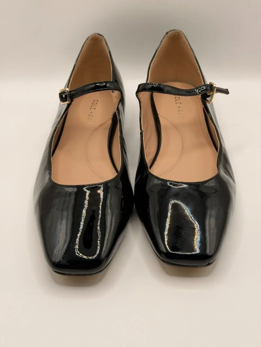Cole Haan Women Bridge Black Mary Jane Ballet Flat Sz 9 B